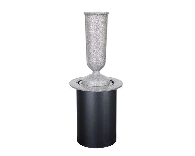 3 7/8" x 9 5/8" Gem Invertible Flower Vase