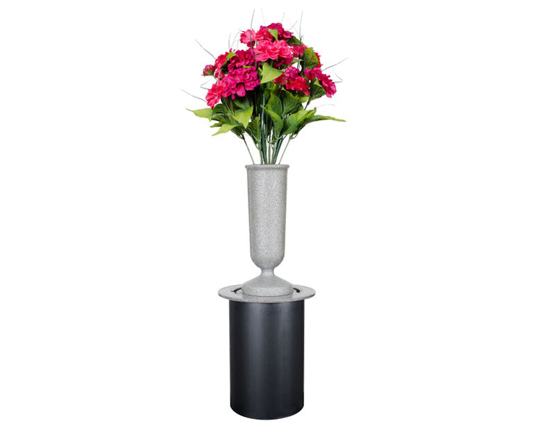 3 7/8" x 9 5/8" Gem Invertible Flower Vase