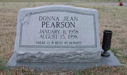 Individual Slant Marker w/ Base, Aluminum Vase, & Praying Hands Carving