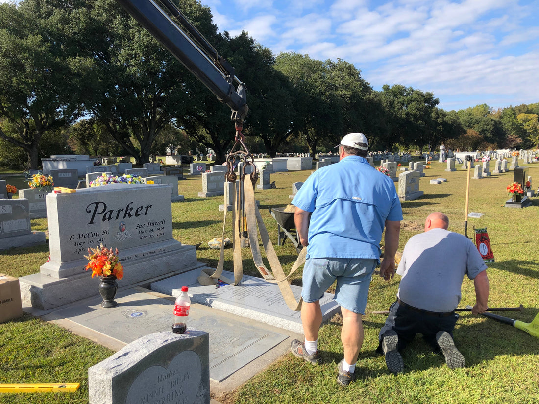 How To Coordinate Headstone Installation?