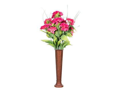 2 7/8" x 10" Cameo Flower Vase
