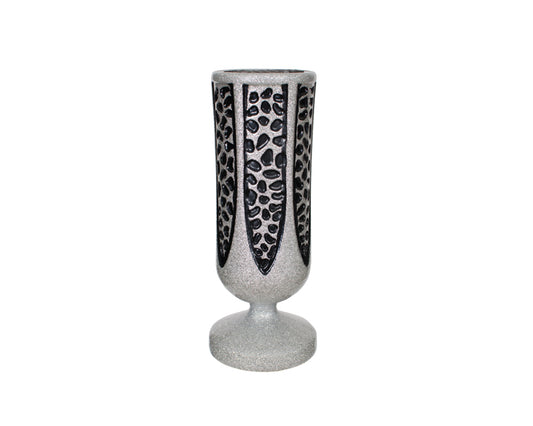 3 7/8" x 9 5/8" Crest Flower Vase