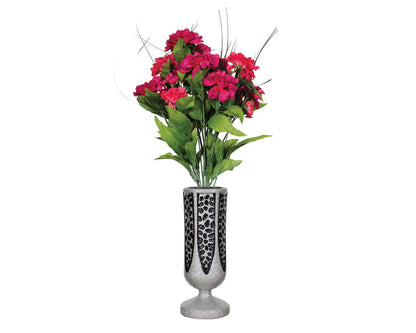 3 7/8" x 9 5/8" Crest Flower Vase