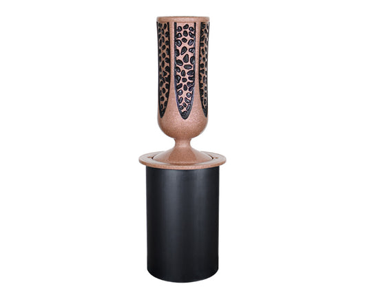 3 7/8" x 9 5/8" Crest Invertible Flower Vase