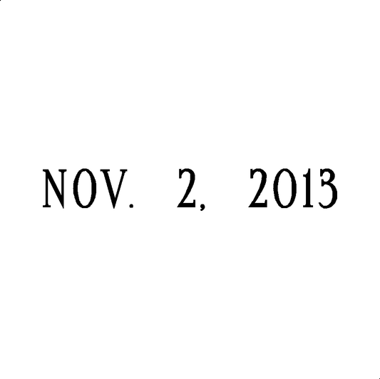 Death Date On-Site Engraving (Up to 2" Letter Size)