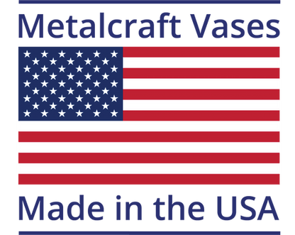 Small Patriot Tape Mount Flower Vase